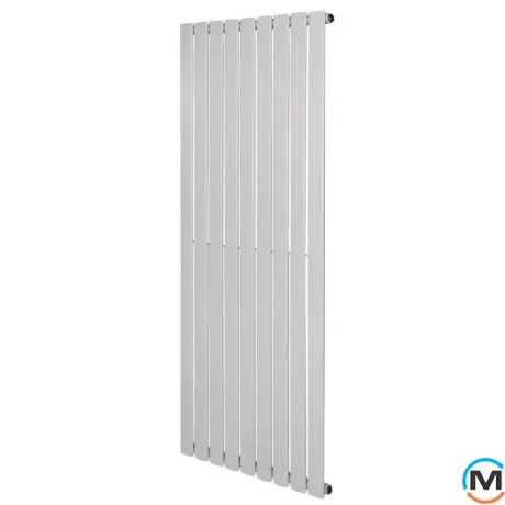 Вертикальний радіатор опалення ARTTIDESIGN Livorno 10/1800/680/50 білий матовий, Виконання: Вертикальний, Колір: Білий, Висота (мм): 1800, Глибина (мм): 79, Кількість секцій: 10, Довжина (мм): 680, фото 