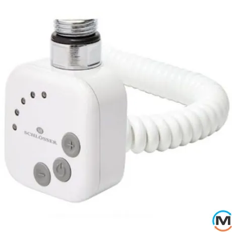 Электрический ТЭН Schlosser 1.0 300 W белый (с кабелем), Цвет: Белый, Макс. мощность (Вт): 300, фото , изображение 2