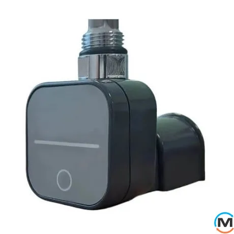 Электрический ТЭН Schlosser 2.0 600 W графит (скрытый монтаж), Модификация: Скрытый монтаж, Цвет: Графит, Макс. мощность (Вт): 600, фото 