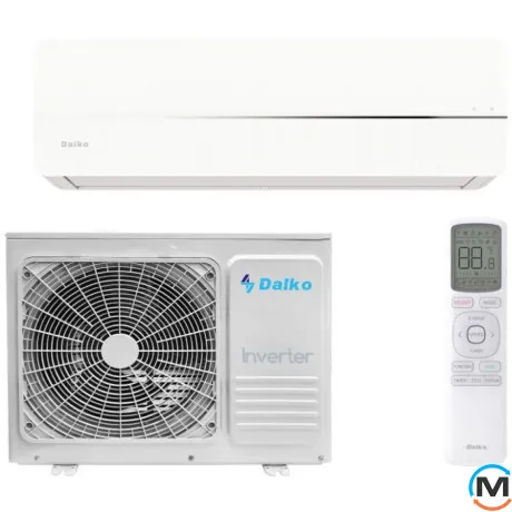Кондиционер Daiko Grace Inverter Wi-Fi NSK-H09GR — 25 м² обогрев до -25°C, Площадь помещения (кв.м): 25, фото 