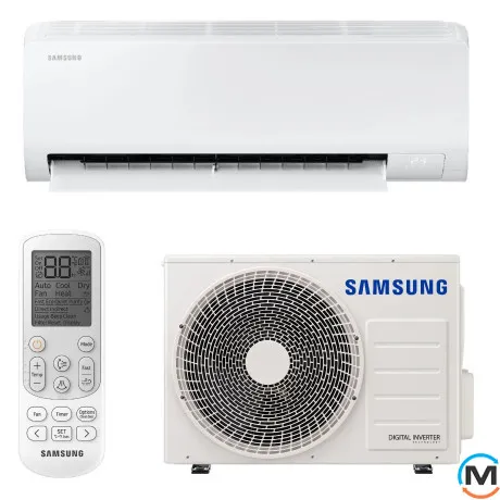 Кондиционер Samsung Nordic S2 инверторный AR50F09C1CHNEE до 25 м² обогрев до -30°C, Площадь помещения (кв.м): 25, фото 