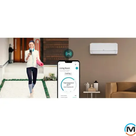 Кондиционер сплит-система LG Standard Plus2 R32 Semi R Wifi PC18SQ, Площадь помещения (кв.м): 60, фото , изображение 2