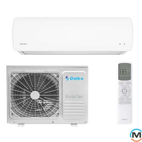 Кондиционер Daiko Moon Inverter Wi-Fi NSK-H12MO — 35 м² обогрев до -15°C, Площадь помещения (кв.м): 35, фото 