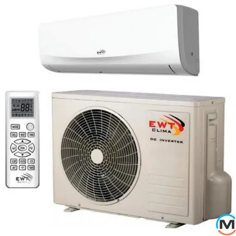 Кондиционер EWT Clima Breeze S-120SDI-HRFN8 Inverter R32 -15...+43°C (до 35 м²), Площадь помещения (кв.м): 35, фото 