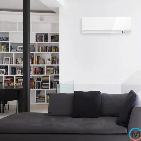 Кондиционер Mitsubishi Electric Дизайн инвертор Белый MSZ-EF25VGKW/MUZ-EF25VG -15°С до 25 м², Цвет: Белый, Площадь помещения (кв.м): 25, фото , изображение 3