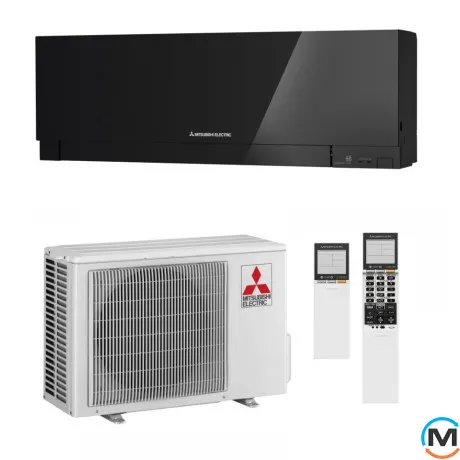 Кондиционер Mitsubishi Electric Дизайн инвертор Черный MSZ-EF35VGKB/MUZ-EF35VG -15°С до 35 м², Цвет: Черный, Площадь помещения (кв.м): 35, фото 