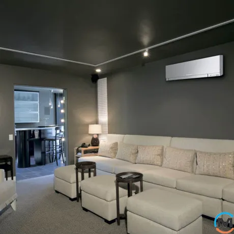 Кондиционер Mitsubishi Electric Дизайн инвертор Серебристый MSZ-EF25VGKS/MUZ-EF25VG -15°С до 25 м², Цвет: Серебристый, Площадь помещения (кв.м): 25, фото , изображение 3