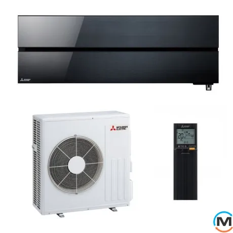 Кондиционер Mitsubishi Electric Премиум инвертор Черный оникс MSZ-LN60VG2B/MUZ-LN60VG -15°С до 61 м², Цвет: Черный, Площадь помещения (кв.м): 61, фото 
