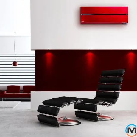 Кондиционер Mitsubishi Electric Премиум инвертор Рубиново-красный MSZ-LN50VG2R/MUZ-LN50VG2 -15°С до 50 м², Цвет: Красный, Площадь помещения (кв.м): 50, фото , изображение 7
