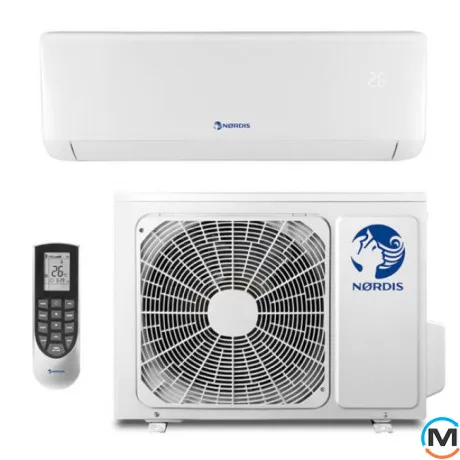 Кондиционер Nordis Sirius Inverter Wi-Fi NDI-S18TC1 — 50 м² обогрев до -20°C, Цвет: Белый, Площадь помещения (кв.м): 50, фото 