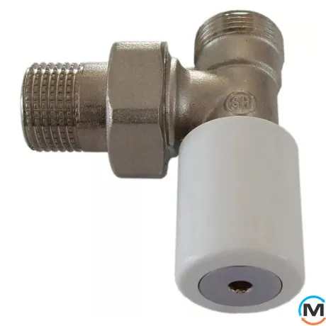 Ручной угловой вентиль Schlosser DN 15 GZ1/2 x М22х1,5, фото 
