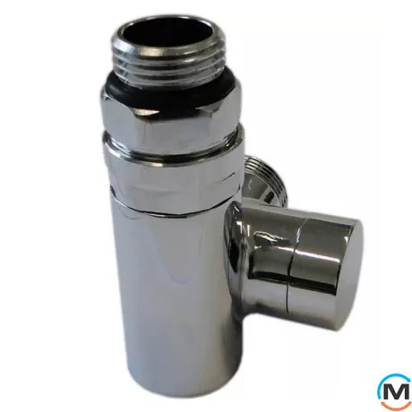 Клапан обратного потока Schlosser Combi Plus осевой левый GZ 1/2 x 15 mm Cu хром, фото 