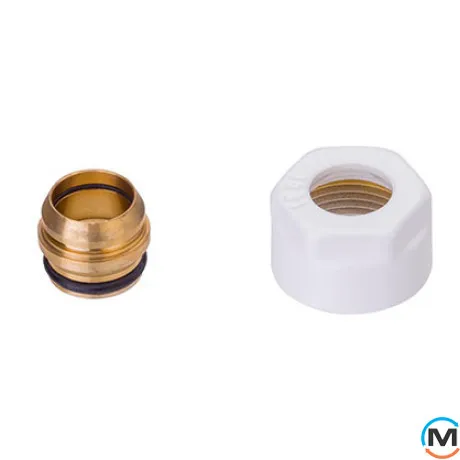Резьбовое соединение Schlosser GW 3/4 x 15 mm Cu белое, фото , изображение 2