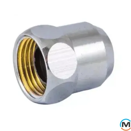 Резьбовое соединение Schlosser GW 3/8 x 10 mm Cu хром, фото 