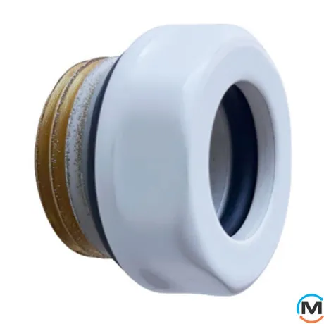 Резьбовое соединение Schlosser GZ 1/2 x 15 mm Cu белый, фото 