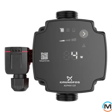 Циркуляционный насос Grundfos ALPHA1 GO 15-80 130 220-240V, фото , изображение 2