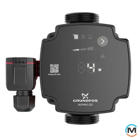 Циркуляционный насос Grundfos ALPHA1 GO 20-40 130 220-240V, фото , изображение 2