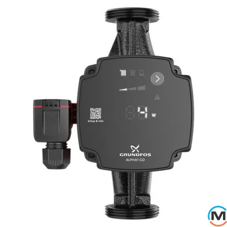 Циркуляционный насос Grundfos ALPHA1 GO 25-40 180 220-240V, фото , изображение 2