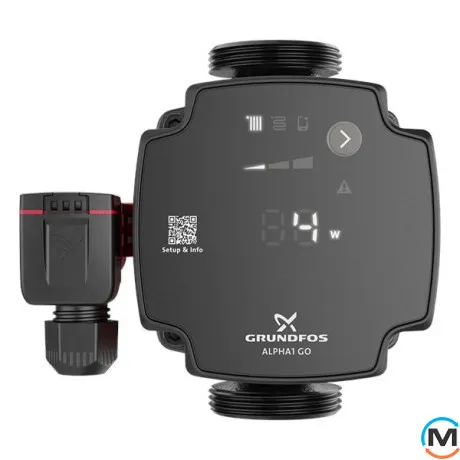 Циркуляционный насос Grundfos ALPHA1 GO 25-60 130 220-240V, фото , изображение 2