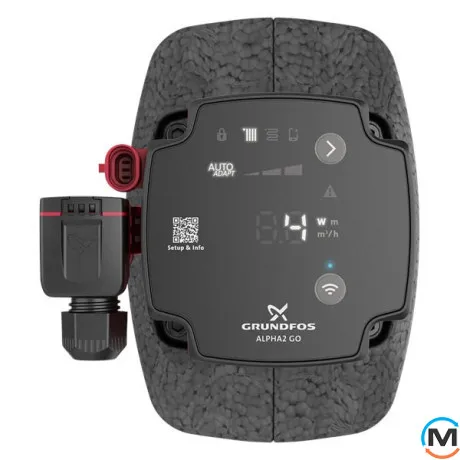 Циркуляционный насос Grundfos ALPHA2 GO 25-75 130 220-240V, фото , изображение 2
