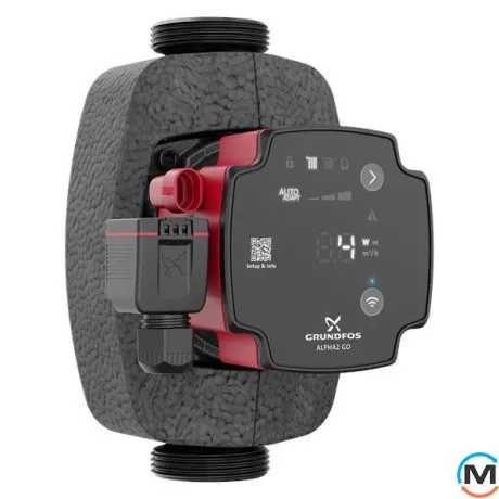 Циркуляционный насос Grundfos ALPHA2 GO 25-75 180 220-240V, фото 