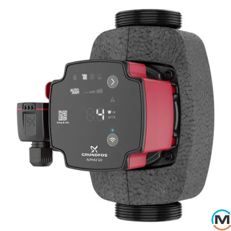 Циркуляционный насос Grundfos ALPHA2 GO 32-60 180 220-240V, фото , изображение 3