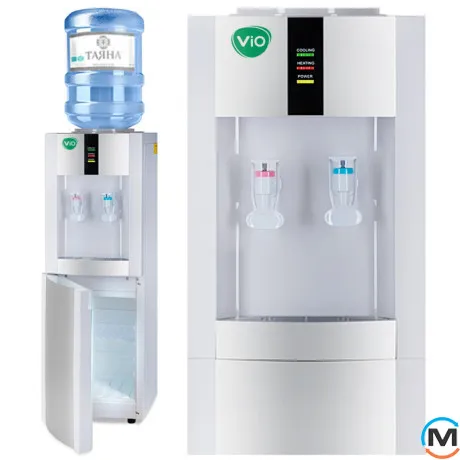 Кулер для води ViO X172-FCC підлоговий з компресорним охолодженням та біла шафа, Колір: Білий, фото , зображення 5