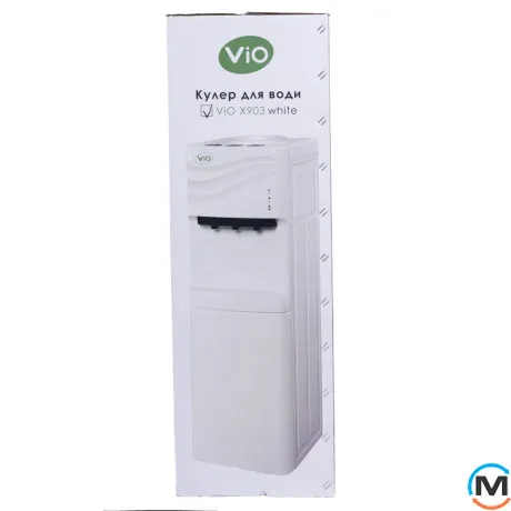 Кулер для води ViO X903-FCC підлоговий з компресорним охолодженням та білою шафою, Колір: Білий, фото , зображення 8