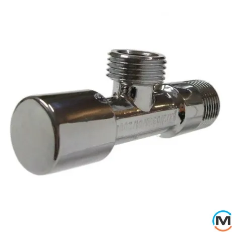 Кран сантехнический Schlosser грибковый хромированный DN15 1/2", фото 