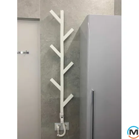 Полотенцесушитель Genesis-Aqua Albero DRY 1000х240 білий, фото , зображення 2