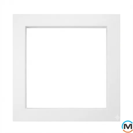 рушникосушарка Genesis-Aqua Simple DRY 500x500 білий, фото 