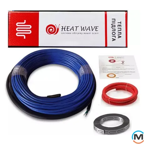 Нагрівальна секція Heat Wave 1000 Вт 50 м 6,2 м2 (комплект), фото , зображення 4