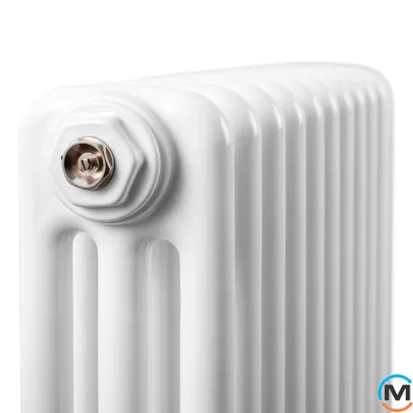 Радиатор Vulcano TO-BE 3-трубный 2000×552×107 2359Вт нижнее-центр белый, фото , зображення 5