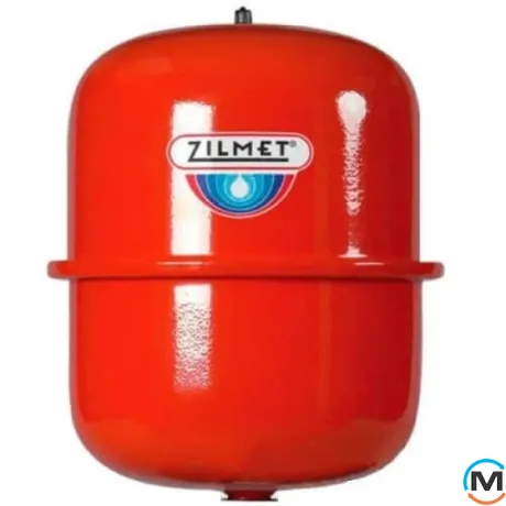 Бак розширювальний Zilmet Cal-Pro 25л, 3/4", 4 бар, Призначення: Для опалення, Діаметр різьби: 3/4", Об'єм (л): 25, Виконання: Вертикальний, Варіант: Простий, фото 