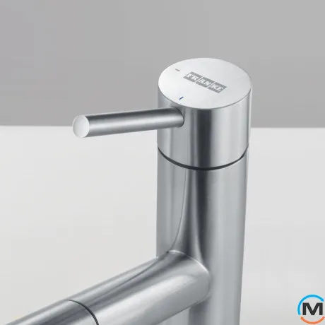 Смеситель для кухни Franke Orbit Pull Out однорычажный вытяжной излив нерж.сталь, фото , зображення 2