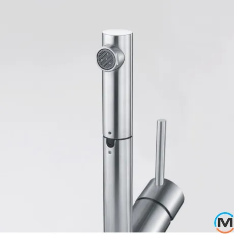 Смеситель для кухни Franke Orbit Pull Out однорычажный вытяжной излив нерж.сталь, фото , зображення 3