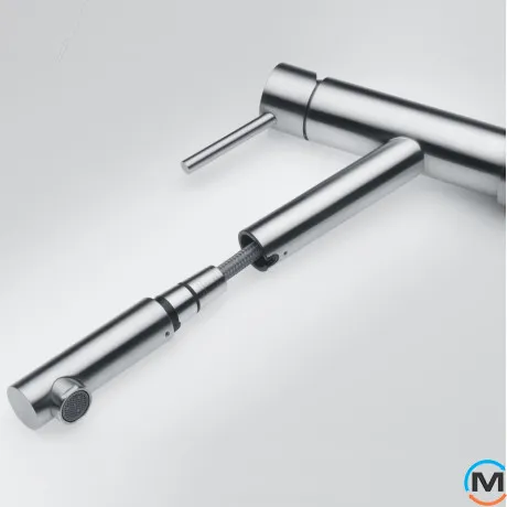 Смеситель для кухни Franke Orbit Pull Out однорычажный вытяжной излив нерж.сталь, фото , зображення 4