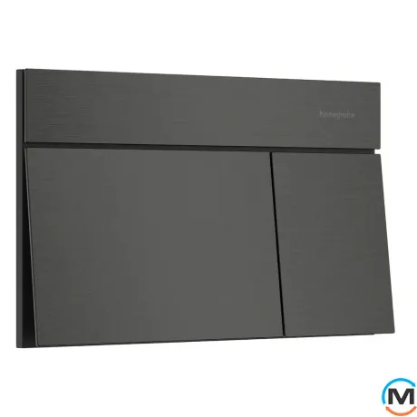 Клавиша смыва Hansgrohe iFrame Element E Brushed Black Chrome, фото 