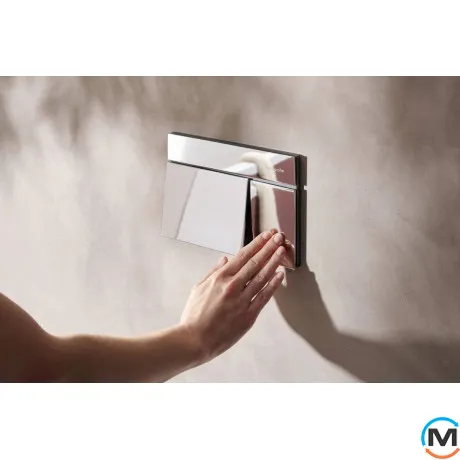 Клавиша смыва Hansgrohe iFrame Element E Chrome, фото , изображение 4