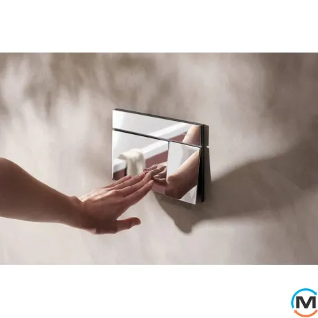 Клавиша смыва Hansgrohe iFrame Element E Chrome, фото , изображение 6