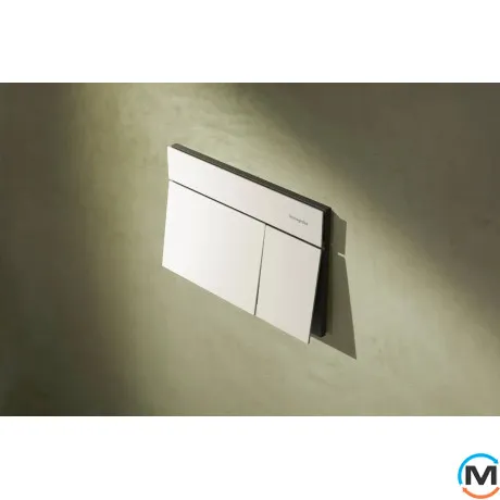 Клавиша смыва Hansgrohe iFrame Element E Matt White, фото , изображение 2