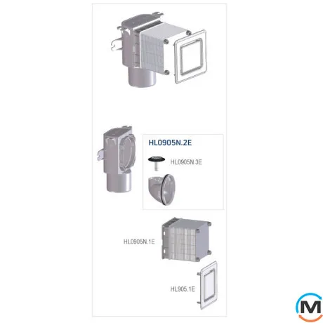 Клапан воздушный Hutterer & Lechner HL905N DN50/75 для скрытого монтажа, фото , изображение 4