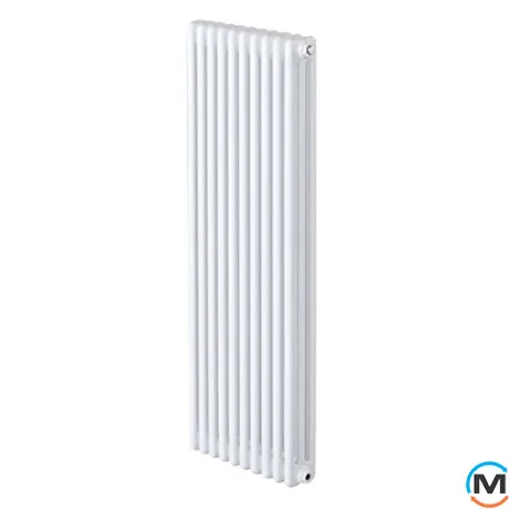 Радиатор трубчатый Zehnder Charleston 2180-10 1792х486х62 1240 Вт Traffic White, фото 