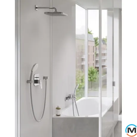 Душевая система Grohe Cubeo скрытого монтажа с Tempesta 250 без встраиваемой части Smart Box хром, фото , зображення 7