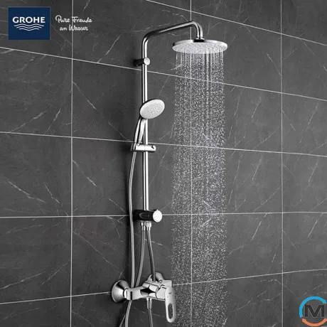 Душевая система Grohe New Tempesta 200, фото , изображение 5