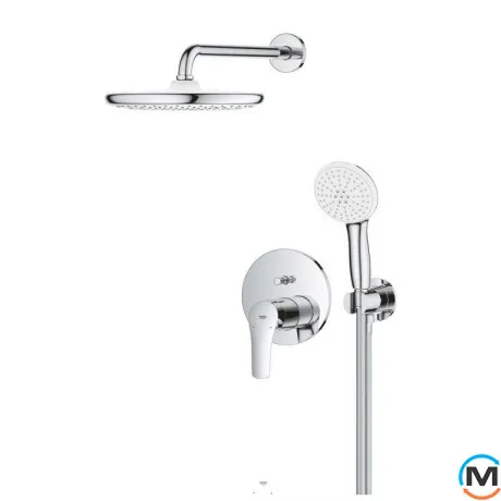 Душевая система скрытого монтажа Grohe Eurosmart с Tempesta 250 хром, фото , изображение 3