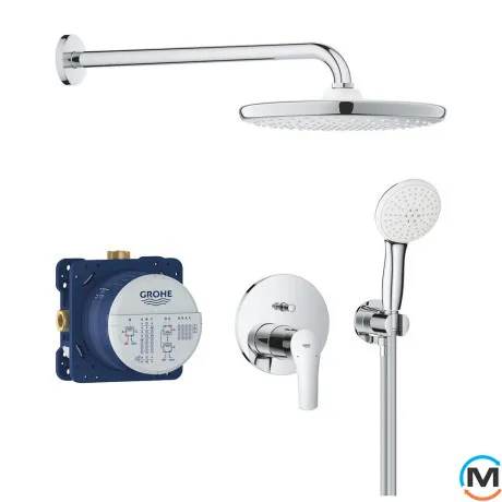 Душевая система скрытого монтажа Grohe Eurosmart с Tempesta 250 хром, фото 
