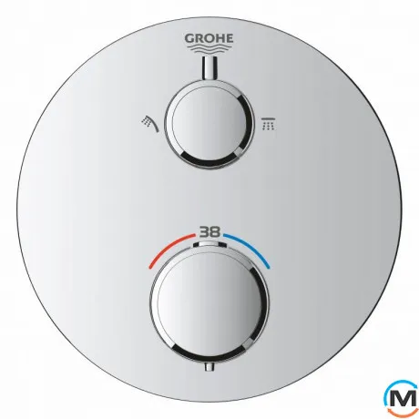 Душевая система скрытого монтажа Grohe Grohtherm с Rainshower 310 хром, фото , изображение 4