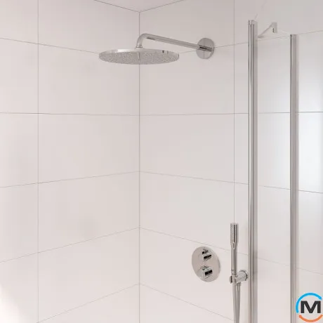 Душевая система скрытого монтажа Grohe Grohtherm с Rainshower 310 хром, фото , изображение 7