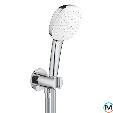 Душевой гарнитур Grohe Tempesta Cube 110 3 режима струи хром, фото 